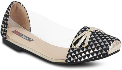 

Get Glamr Square Bellies For Women(Black