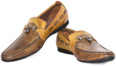 

Footcholic Loafers For Men(Tan