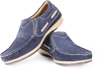 

Moladz Lazio Blue Loafers For Men(Blue