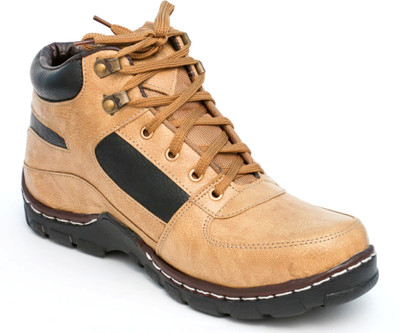 

TheWhoop Mens Premium Leather Shoes Casuals For Men(Beige)