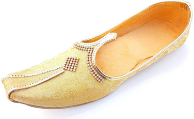 

Rajsahi Mojaris For Men(Gold, Golden