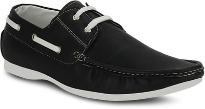 

Get Glamr Black Casual Shoes For Men(Black