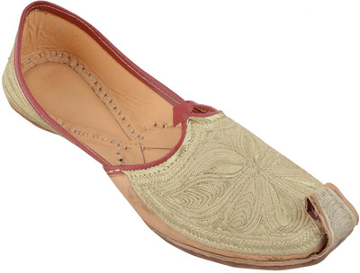 

Porcupine Indian Traditional Mojaris For Men(Beige