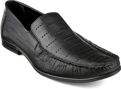 

Escaro Leather Loafers For Men(Black