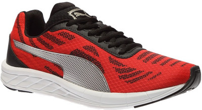 

Puma Meteor Running Shoes For Men(Red, High risk red-puma silver-puma black