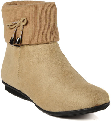 Bruno Manetti Calynda Boots For Women(Beige