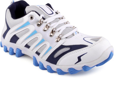 

Lancer White Navy Blue Sky Blue Running Shoes For Men(White, Blue), Multi