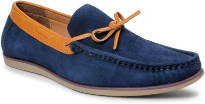 Bacca Bucci Big men's Boat Shoes For Men(Blue, Brown)