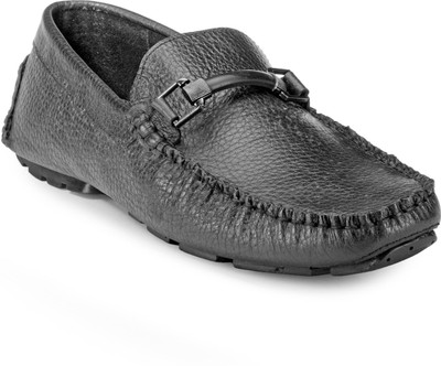 

Teakwood Slipons Loafers For Men(Black
