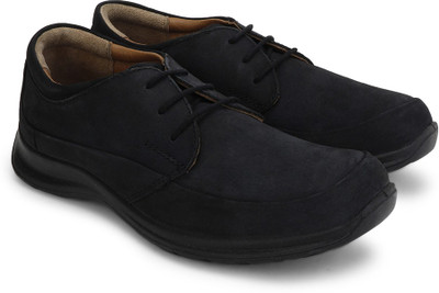 Woodland Men Corporate Casuals For Men(Black