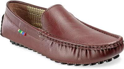 

Shoe Island Trendy Coffee Brown Loafers Loafers For Men(Brown