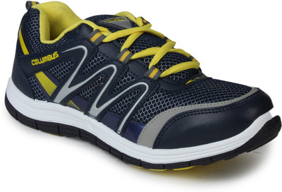 

Columbus FM-2 Running Shoes For Men(Multicolor, Navy-yellow