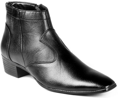 

Bxxy Height Increasing Boots Boots For Men(Black