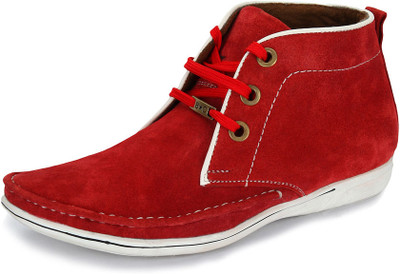 72% OFF on Sole Strings Bullcats2301 Boots For Men(Red) 72% OFF on Sole Strings Bullcats2301 Boots For Men(Red)