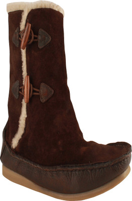 

Salt N Pepper 11-383 Ozone Dark Brown Boots For Women(Brown