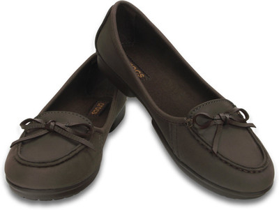 

Crocs Wrap ColorLite Ballet Flat W Casuals For Women(Brown