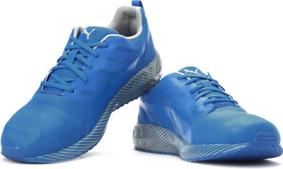 

Puma Flare Stripes Running Shoes For Men(Blue, Electric blue lemonade-quarry