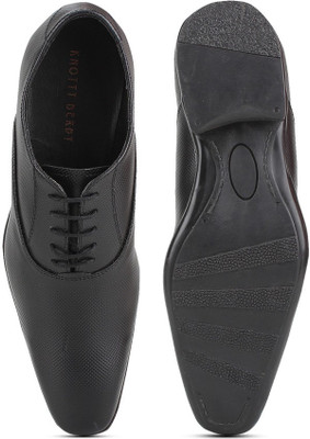 

Knotty Derby Oxford Lace Up For Men(Black
