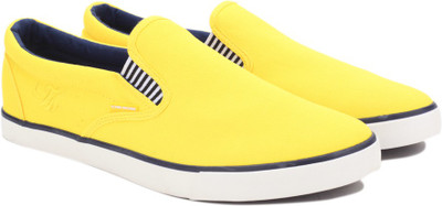 

Flying Machine Loafers For Men(Yellow