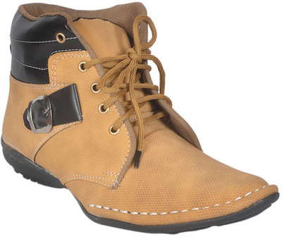 

JK Port Boots For Men(Beige