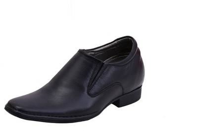 Elevato Lorenzo Black Height Increasing Slip-On - 3 INCHES Slip O...