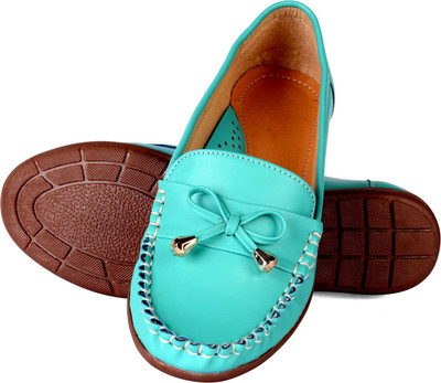 

Sam Stefy Loafers For Women(Green)