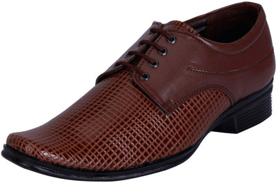 

FAUSTO Lace Up For Men(Brown)
