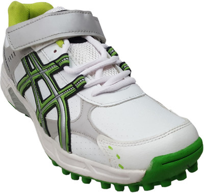 

SPORTS Cricket Shoes For Men(White, Green, Multicolor