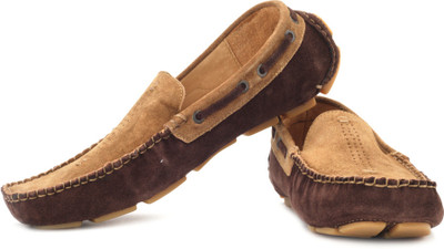 

tZaro Twin Loafers For Men(Brown), Tan;choco