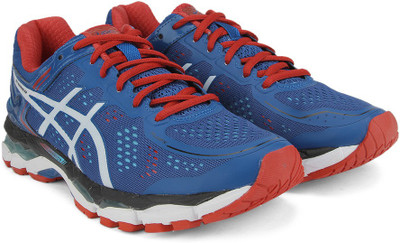 

Asics GEL-Kayano 22 Men Running Shoes For Men(Blue, Red, White, Blue/white/fiery red