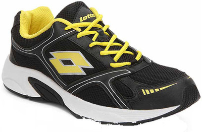 

Lotto TRAIL S II Running Shoes For Men(Black, Yellow