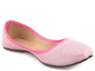 

Myra Beautiful Ethnic Bellies For Women(Pink)