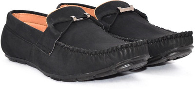 

Alberto Calza Valvet Tie Loafers For Men(Black