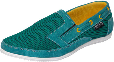 

FAUSTO Canvas Shoes For Men(Green)