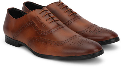 

Provogue Lace Up Shoes For Men(Tan