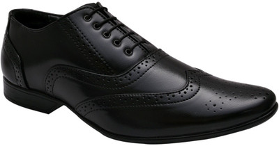 

Bxxy Black British Brogue Lace Up For Men(Black