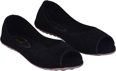 

Jade Peeptoe Bellies For Women(Black