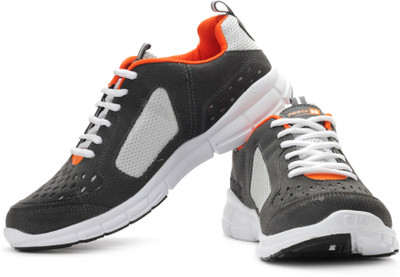 

Force 10 By Liberty Running Shoes For Men(Grey, Orange, White)