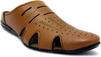 

Shoe Island Modish Tan Brown Slip-On Formal Sandals Slip On For Men(Tan