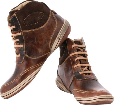 

tZaro Boots For Men(Brown, Textured brown