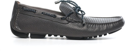 

Pavers England Genuine Leather Loafers For Men(Grey