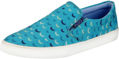 

FAUSTO Canvas Shoes For Men(Blue