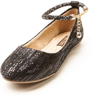 Marc Loire Women's Celebrity Shimmer Black Partywear Bellies