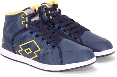 Lotto Logo Plus Hi Mid Ankle Sneakers