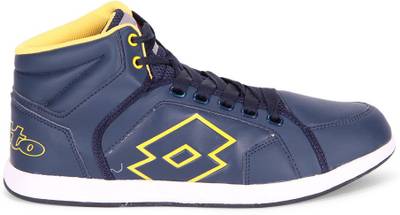 Lotto Logo Plus Hi Mid Ankle Sneakers