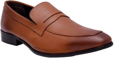 

Bxxy Leather Slip On Slip On Shoes For Men(Tan