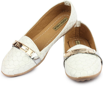 

Moonwalk Loafers For Women(White