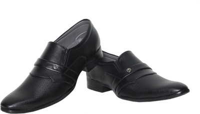 

Azzaro Black Frank Slip On Shoes For Men(Black
