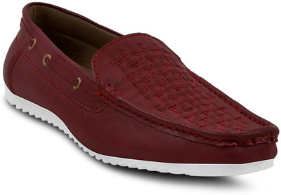 

Get Glamr Stylish Loafers For Men(Red)