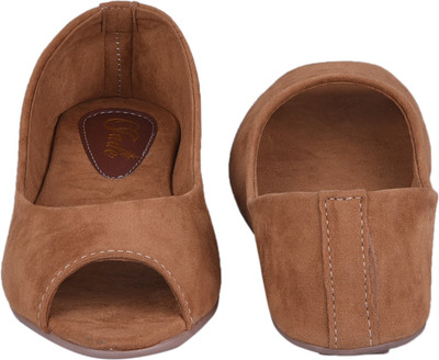 

Jade Peeptoe Bellies For Women(Khaki